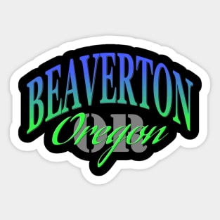 City Pride: Beaverton, Oregon Sticker